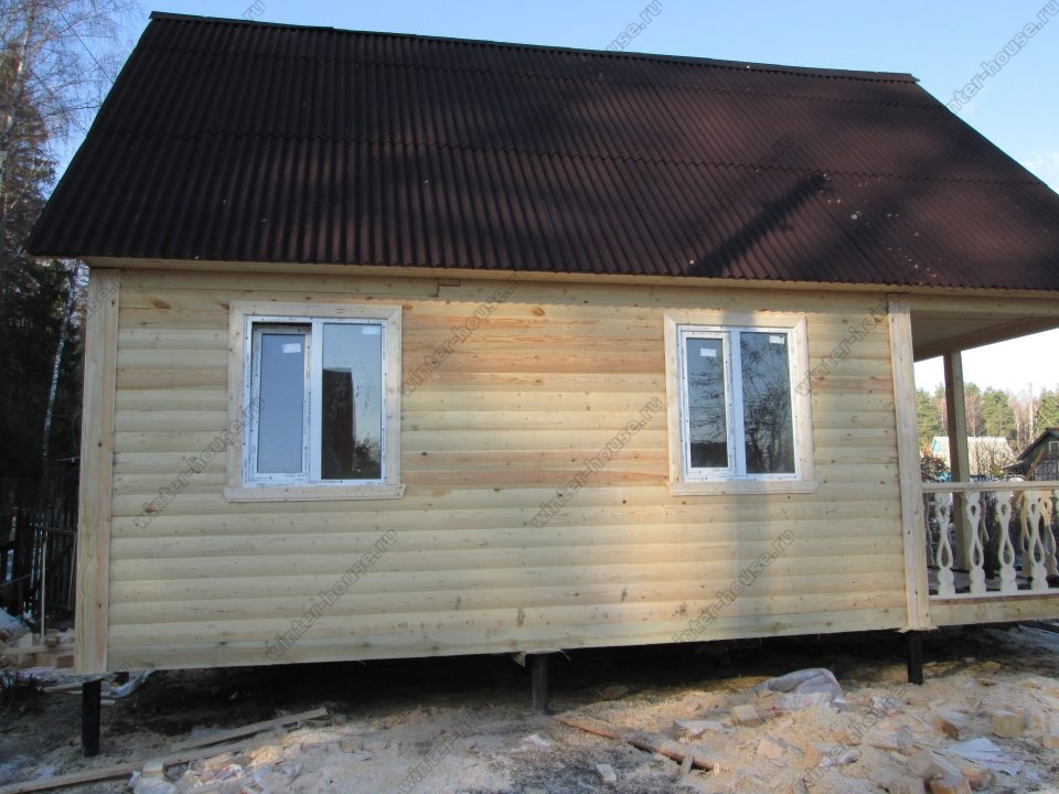 Строительство домов из бруса в Московской области