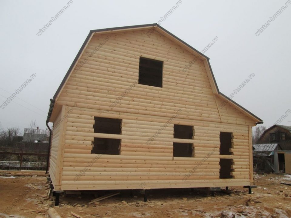 Строительство домов из бруса под ключ проекты и цены в Калужской области